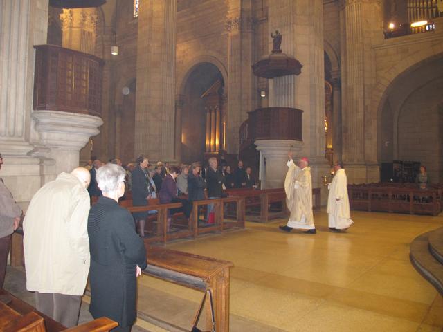 Foto 2. L'eucaristia s'ha celebrat a la Catedral Nova