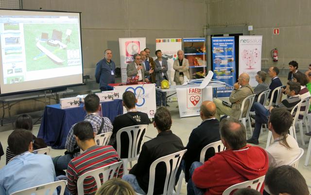 L'alcalde Ros ha saludat els participants en la V Trobada Lleida Drone al Magical