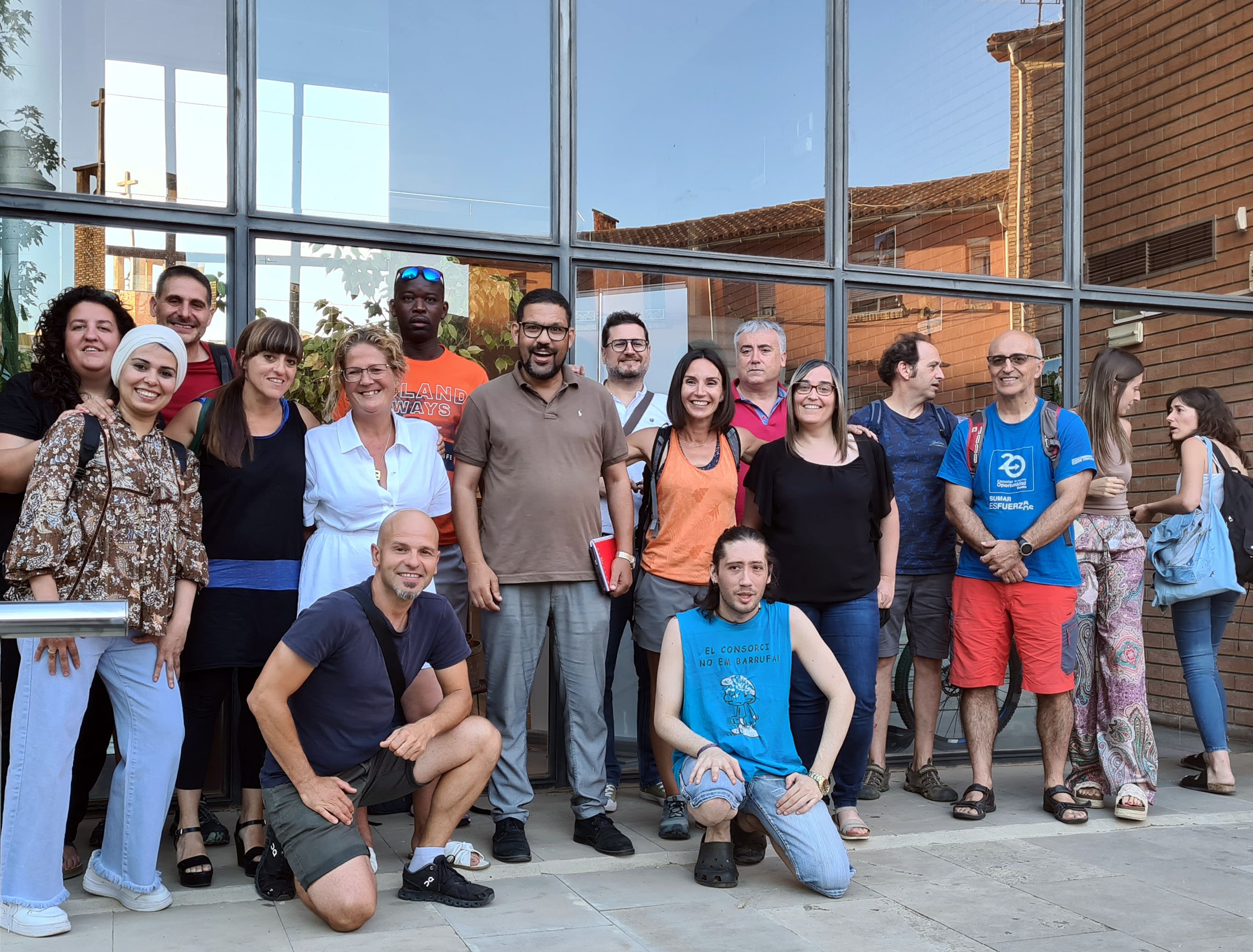 Primera assemblea de la Comunalitat de Lleida, al Centre Cívic de la Mariola, en què s'ha presentat el projecte comunitari i de transformació social “La Descomunal” a les entitats que l'integren
