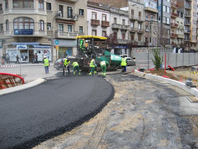 La fase actual de construcció no interfereix amb el trànsit de la zona.
