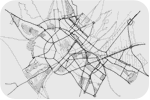 Mapa de ordenación del espacio urbano y del espacio territorial